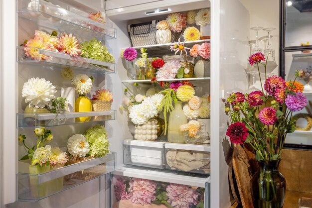 Refrigerated flowers